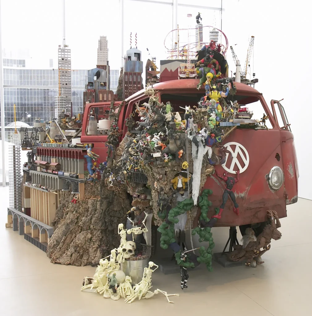 Bruegel Bosch Bus of Kim Adams, one of his most iconic work.